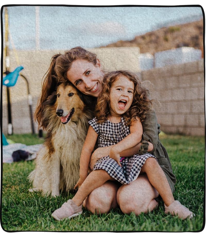 60" X 45" Dye Sublimated Blanket - 2