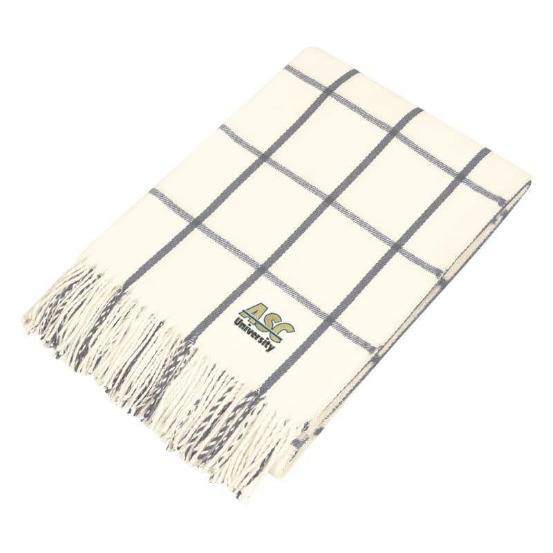 Charleston Fringed Throw Blanket - 3