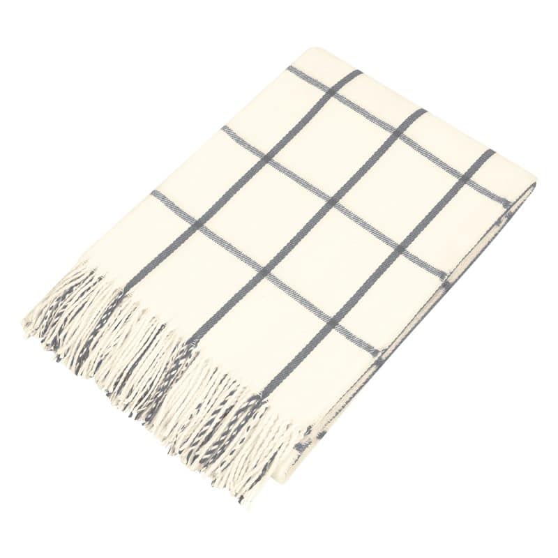 Charleston Fringed Throw Blanket - 8
