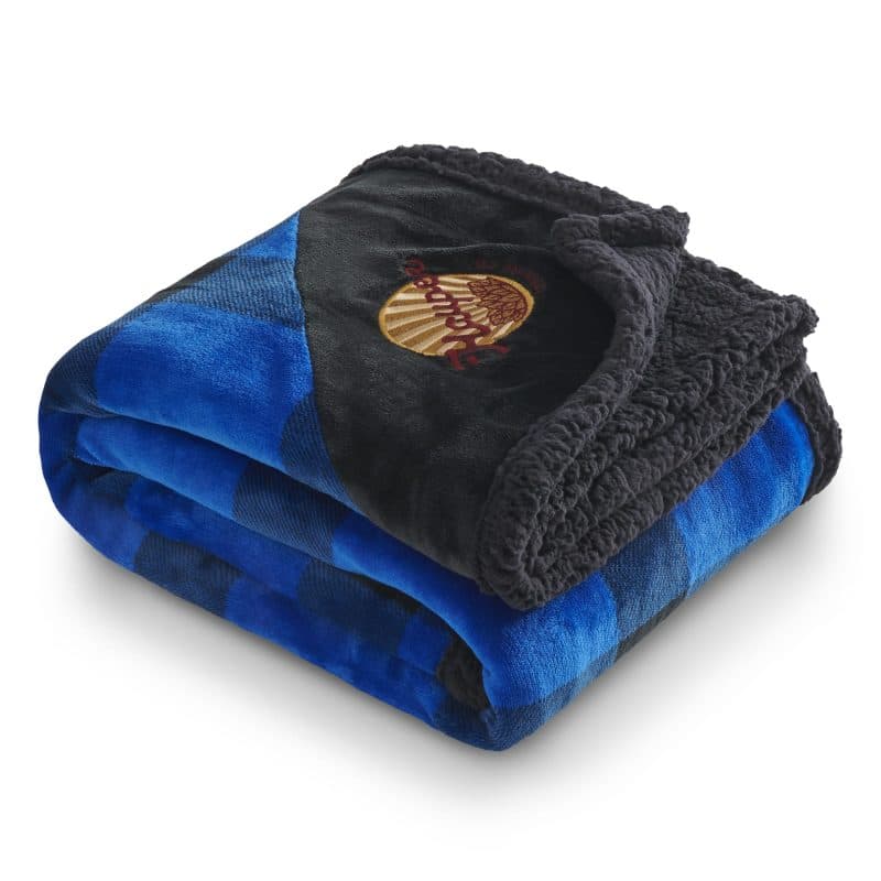 Field & Co.® Buffalo Plaid Sherpa Blanket - 3