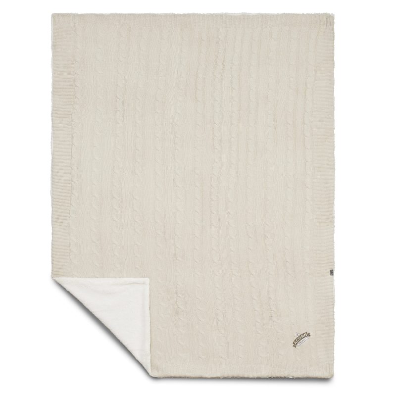 Field & Co.® Cable Knit Sherpa Blanket - 6