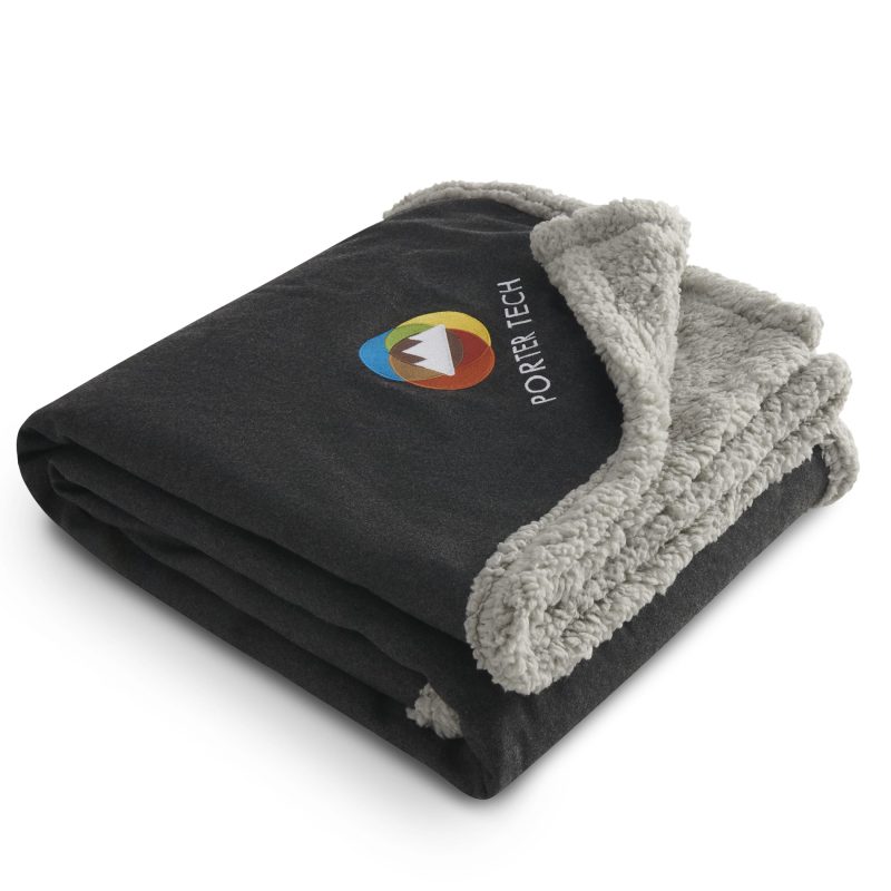 Field & Co.® Oversized Wool Sherpa Blanket - 2