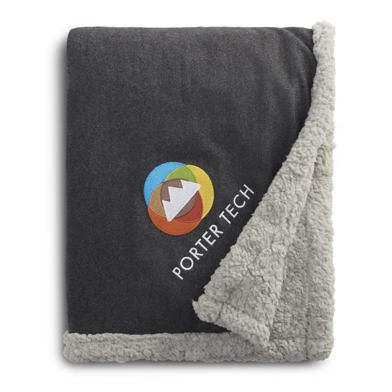 Field & Co.® Oversized Wool Sherpa Blanket - 3