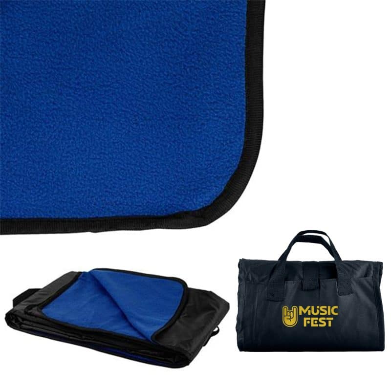 Fleece / Nylon Picnic Blanket - 2