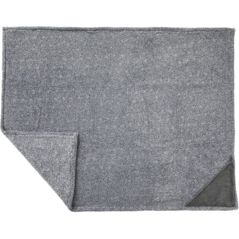 Heathered Fuzzy Fleece Blanket - 3
