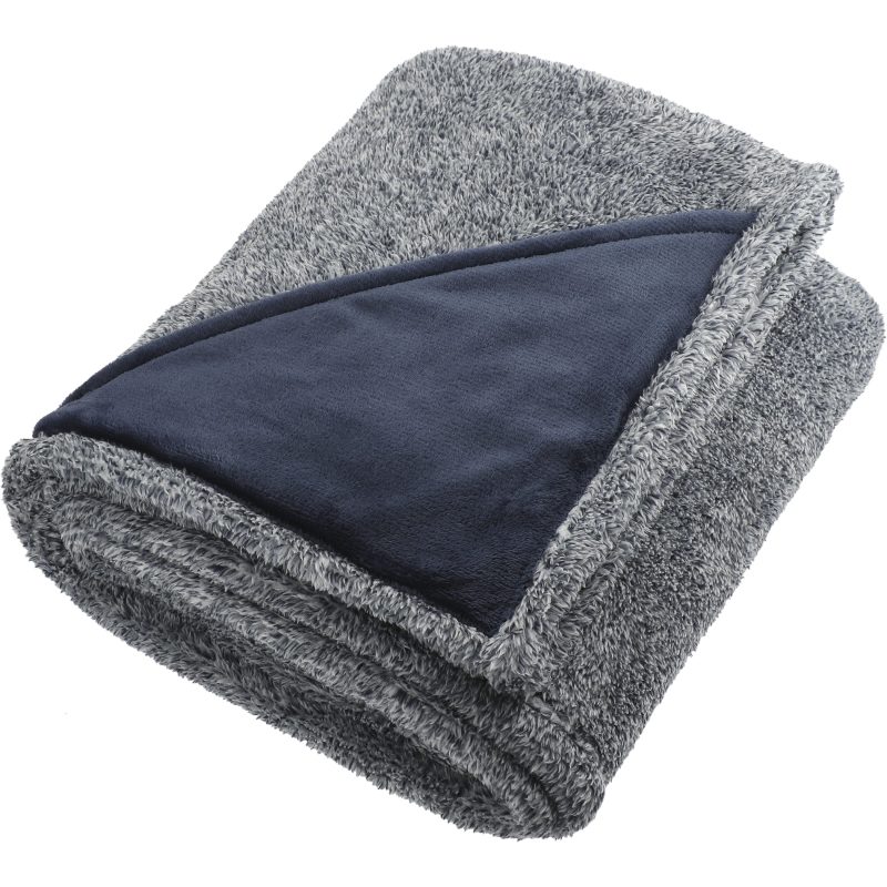 Heathered Fuzzy Fleece Blanket - 6