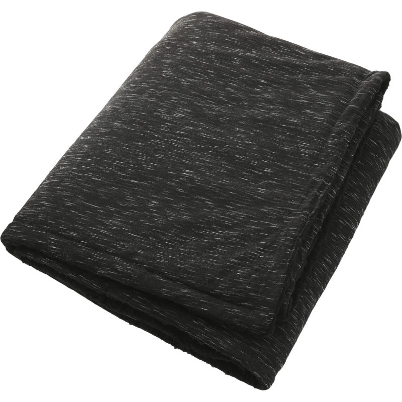 Heathered Sherpa Blanket - 1