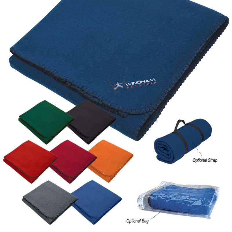 Hefty Cooler Bag With Fleece Blanket - 1