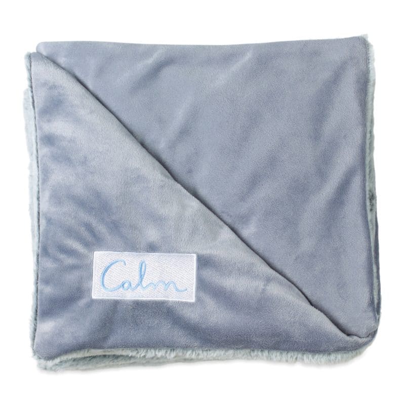 Luxe Faux Fur Throw Blanket - Grey - 2