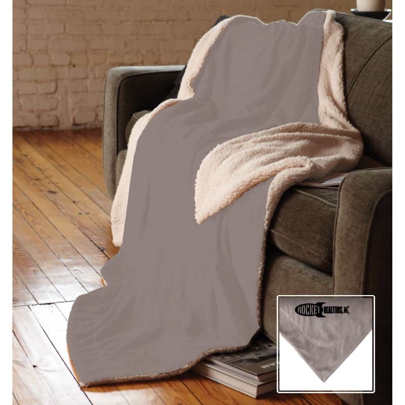 Oversized Micro Mink Sherpa Blanket - 5