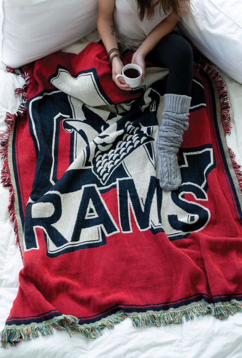 Standard 2.5 Layer Fringed Throw - 1