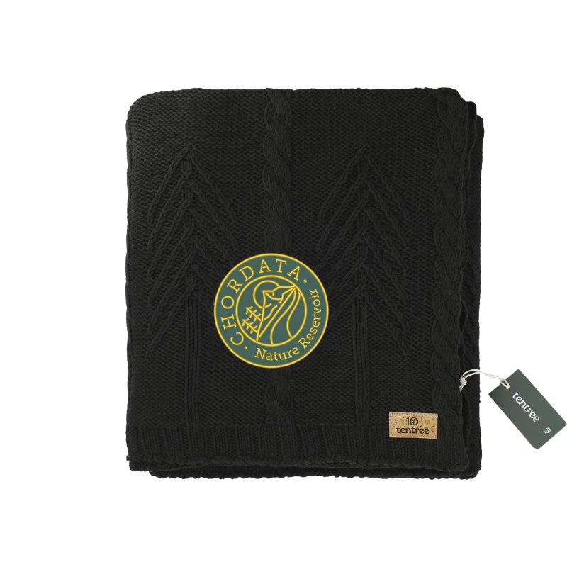 tentree Organic Cotton Cable Blanket - 2