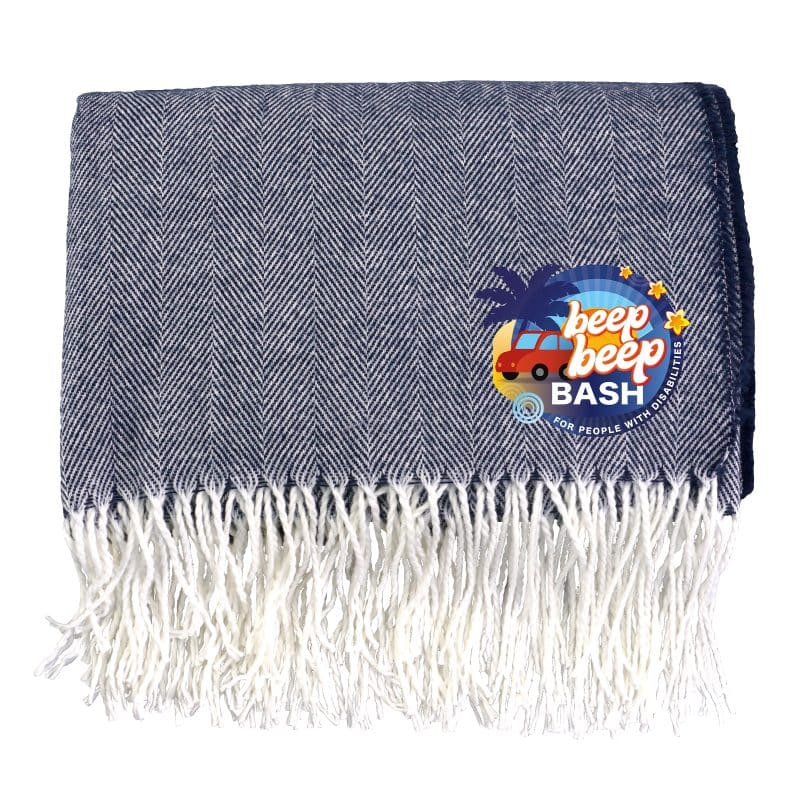 Fringed Throw Blanket - 2