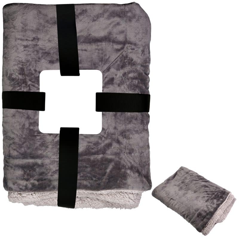 Gift Wrapped Sherpa Fleece Blanket - 1