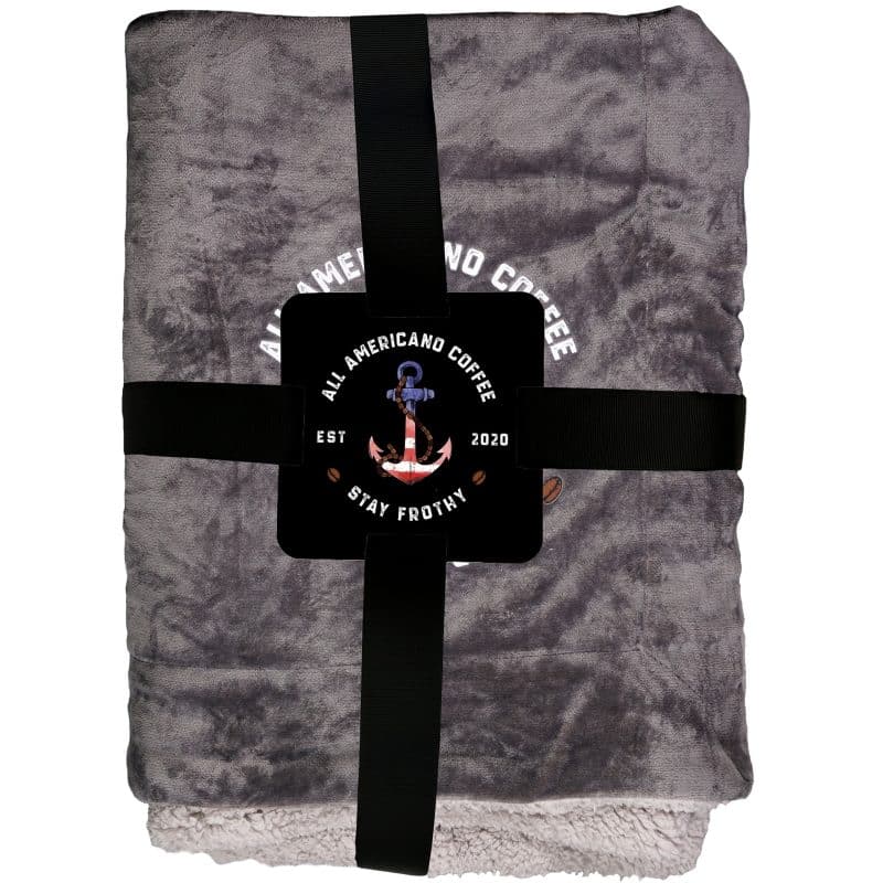 Gift Wrapped Sherpa Fleece Blanket - 4