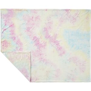 Tie Dye Flannel Fleece Blanket