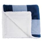 Microfiber Plaid Sherpa Blanket - 2