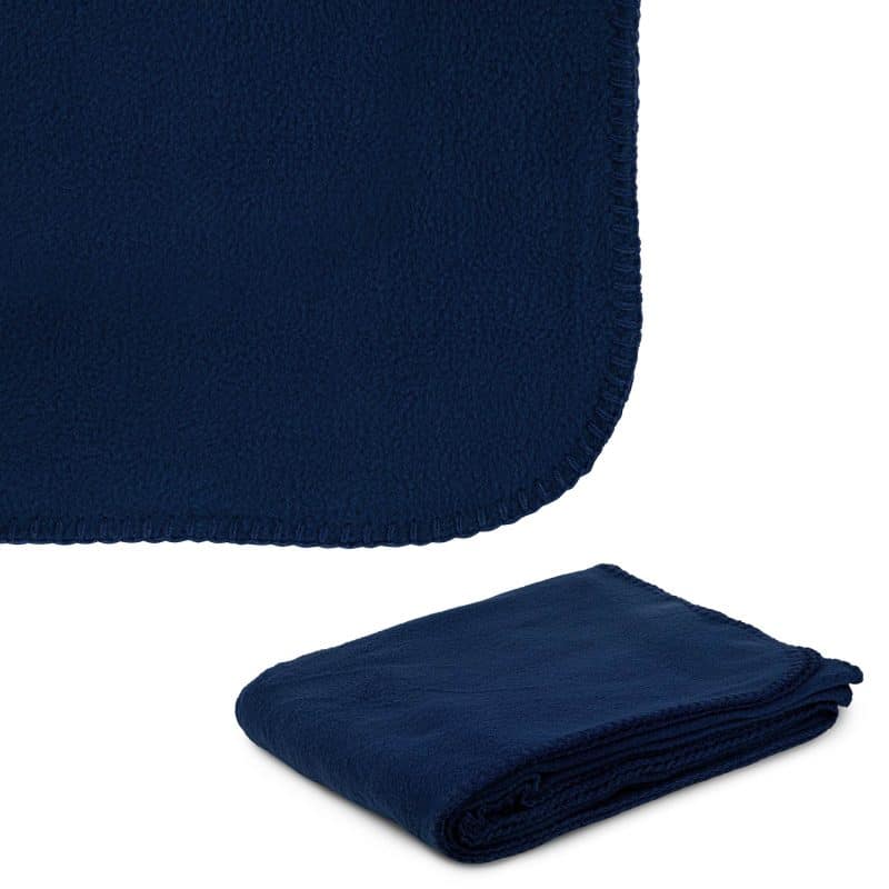 260g Anti-Pill Embroidered Fleece Throw Blanket 50" X 60" - 1