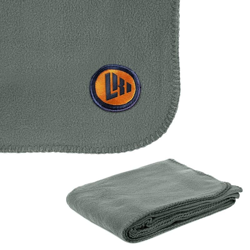 260g Anti-Pill Embroidered Fleece Throw Blanket 50" X 60" - 6