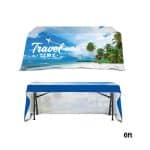 DisplaySplash 6' Open Back Table Throw - 1