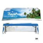 DisplaySplash 8' Open Back Table Throw - 1