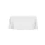 IMPORT 4' Open-Back Full Color Drape Table Throw - 1