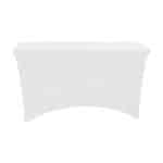 IMPORT 4' Stretch Open-Back Full Color Table Throw - 1