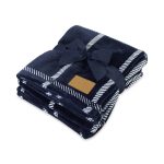 Elegant Lodge Throw Blanket - Airy Lodge Blue - 1