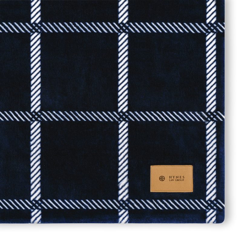 Elegant Lodge Throw Blanket - Airy Lodge Blue - 2