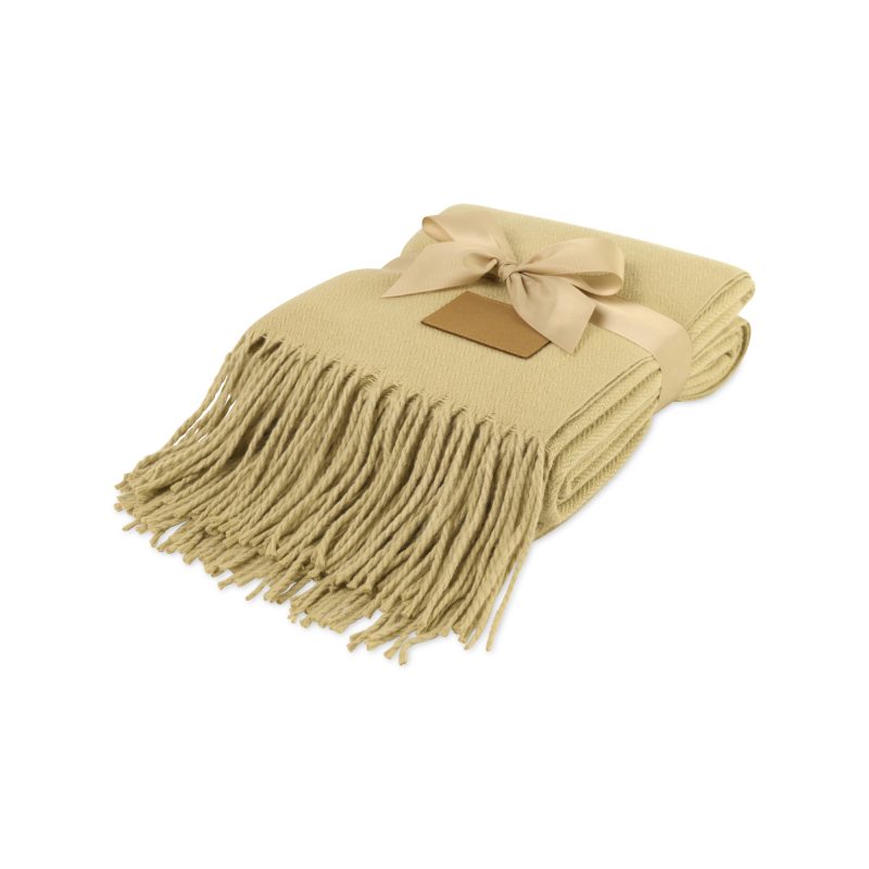 Everlasting Throw Blanket - Fawn Herringbone - 1