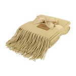 Everlasting Throw Blanket - Fawn Herringbone