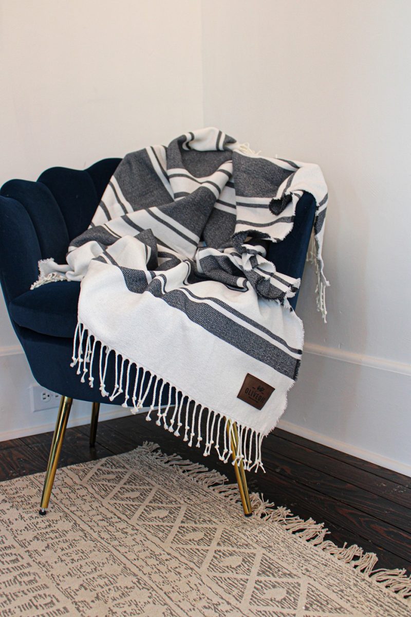 Four Seasons Striped Blanket - 1