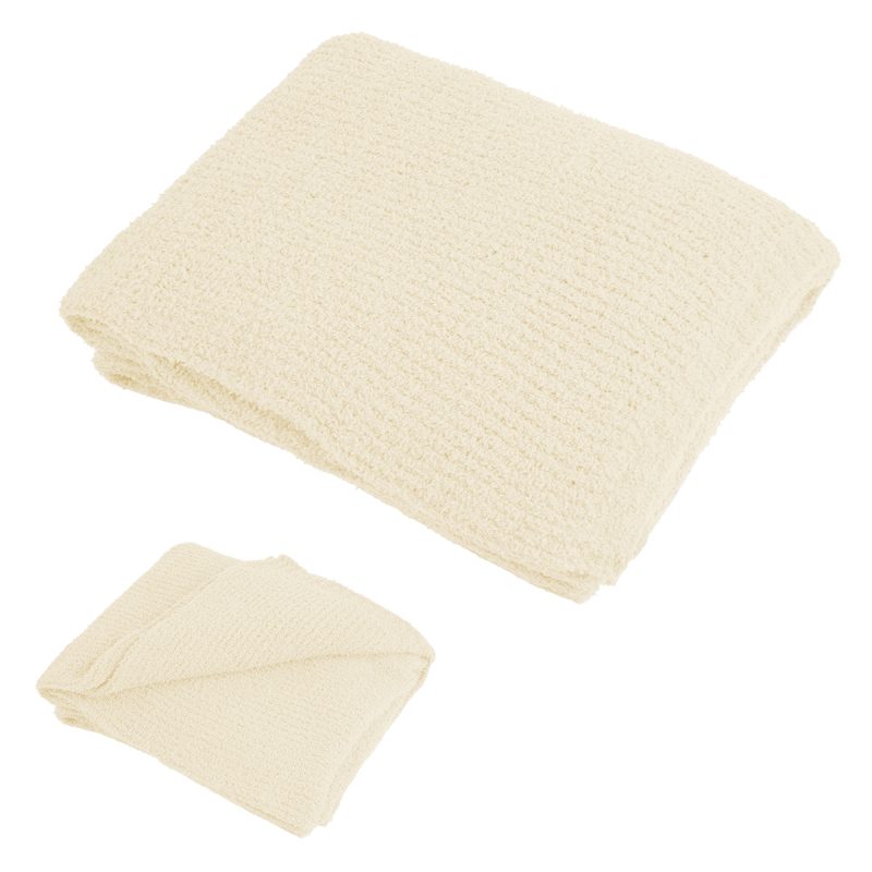Recycled Teddy Throw Blanket - 1