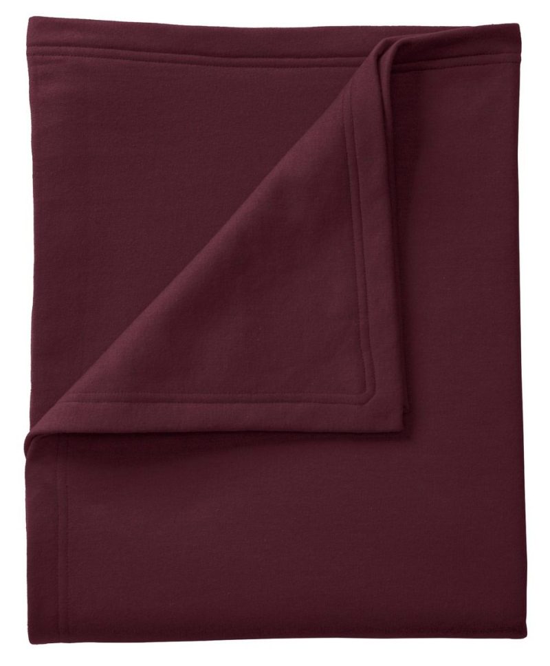 Port & Co™ Core Fleece Sweatshirt Blanket. - 3