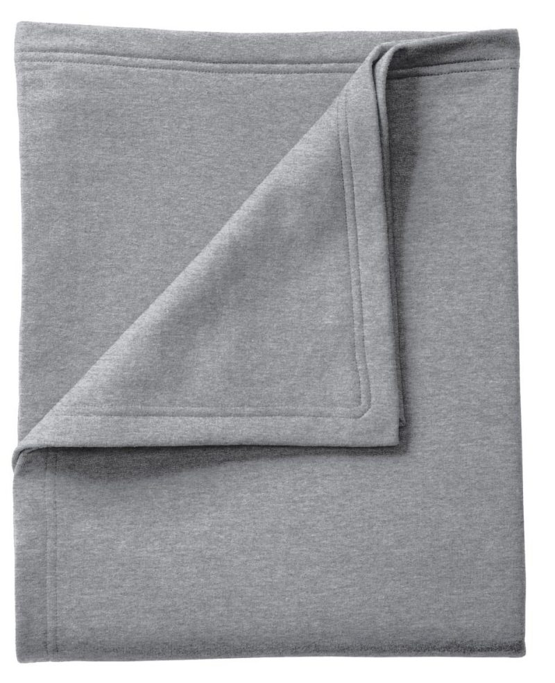Port & Co™ Core Fleece Sweatshirt Blanket. - 4