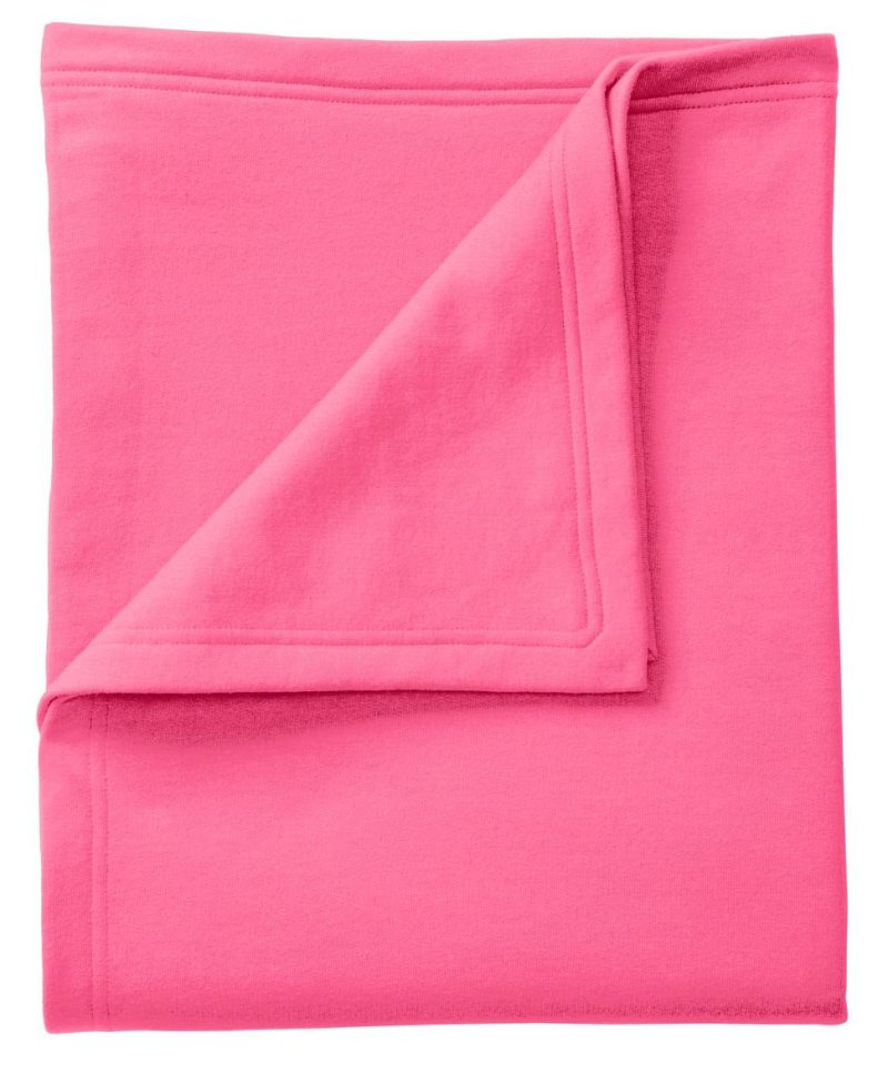 Port & Co™ Core Fleece Sweatshirt Blanket. - 5
