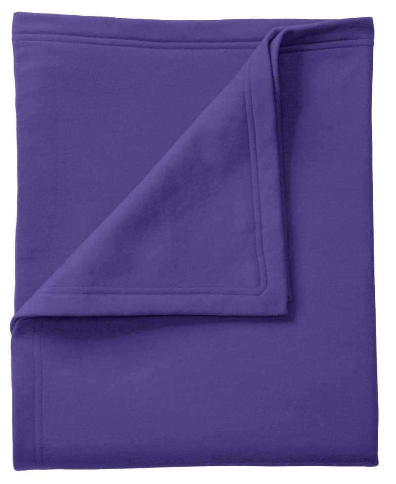 Port & Co™ Core Fleece Sweatshirt Blanket. - 8