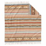 Jacquard Fringed Throw