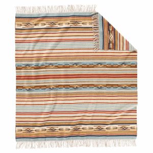 Jacquard Fringed Throw