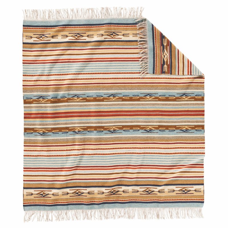 Jacquard Fringed Throw
