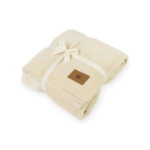 Mink Ever Soft Throw Recycled Blanket - Chalk