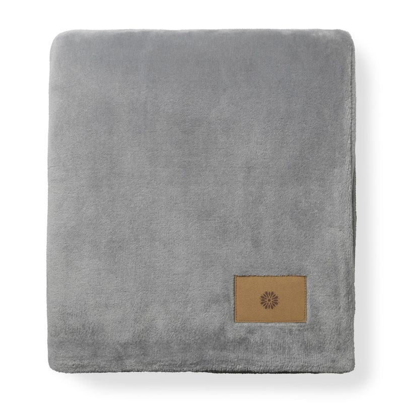 Mink Ever Soft Throw Recycled Blanket - Circular Grey - 2