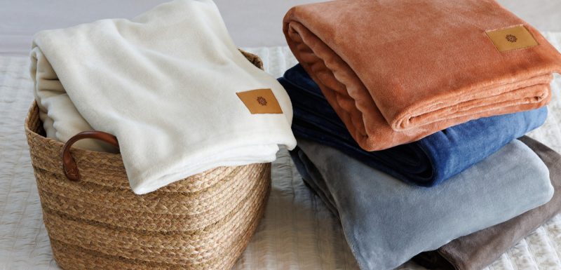 Mink Ever Soft Throw Recycled Blanket - Mocha - 3