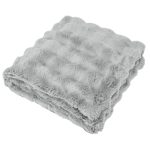 Faux Fur Rpet Bubble Blanket - 4
