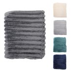 BeWell™ Parlor Soft Stripe Cuddle Blanket - 1
