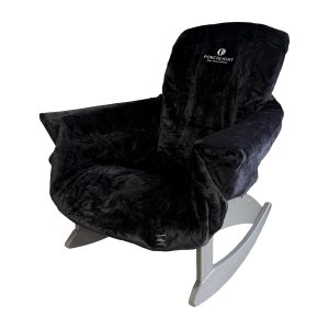 City Bonfires The Chair Blanket - Black