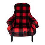 City Bonfires The Chair Blanket - Buffalo Plaid - 3