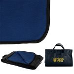 Fleece / Nylon Picnic Blanket - 5