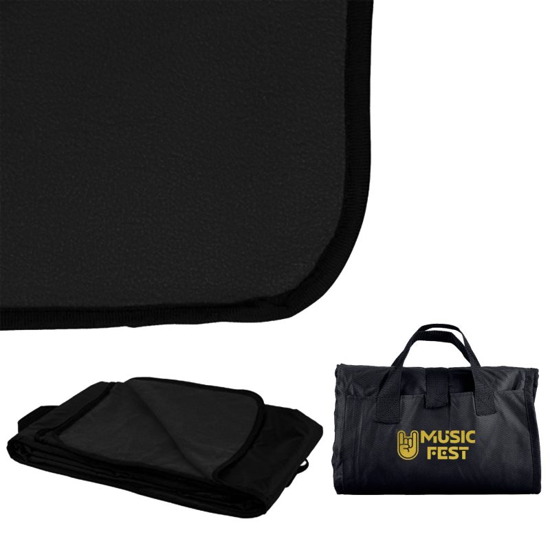 Fleece / Nylon Picnic Blanket - 6