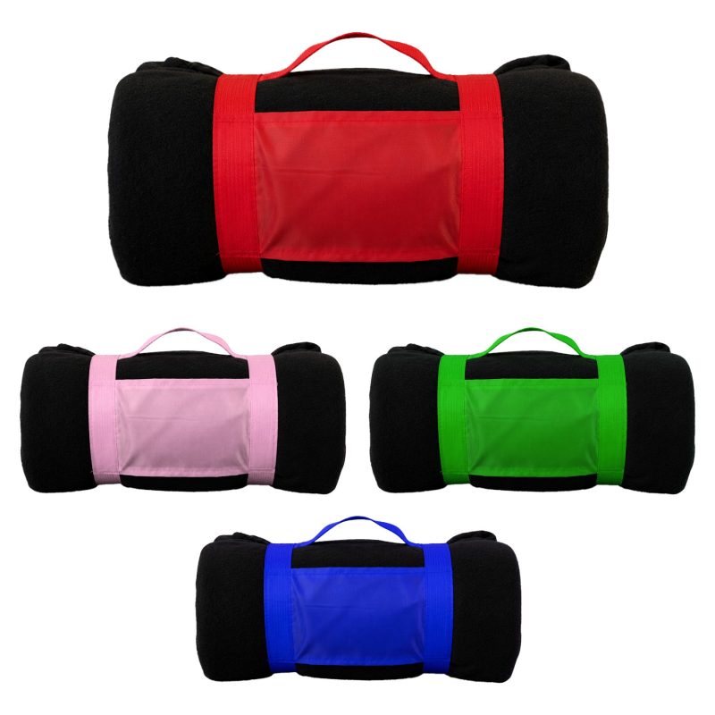 Rolled Up Recycled Blanket - 1